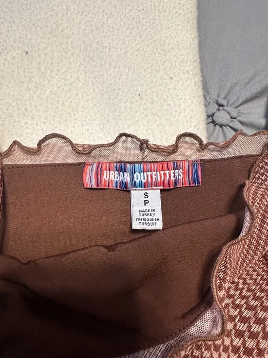 Urban Outfitters Rust Brown Mini Slip Dress - Picture 2 of 4